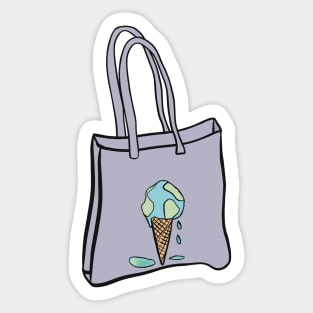 Eco Tote #1b Sticker